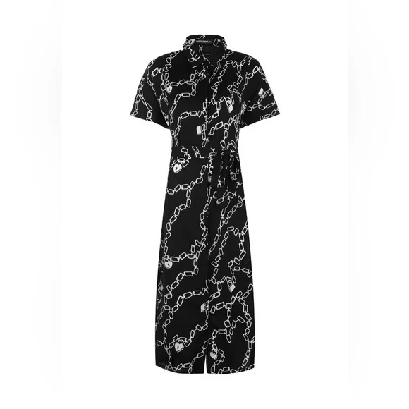 Disturbia Lovelock Oversized Midi Dress US 8 / UK 12 - Picture 6 of 7
